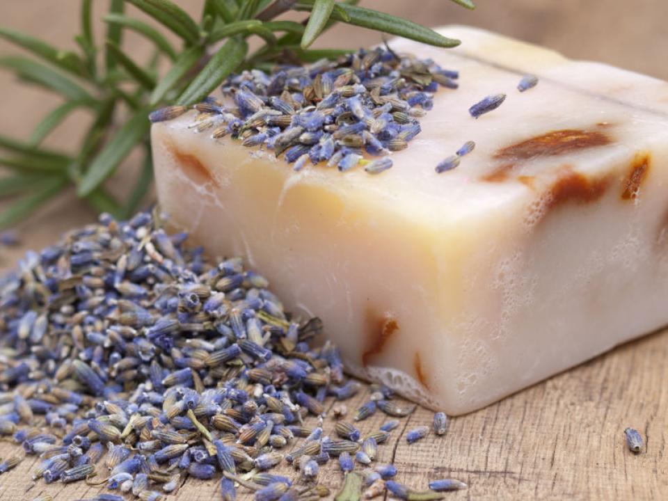 Homemade Soaps with Herbs