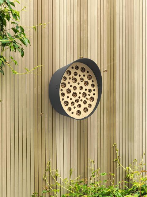Beautifully functional bee hotel | thejoyofplants.co.uk