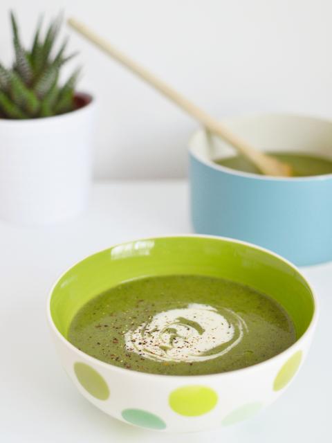 Warming Nettle &amp; Broccoli Soup